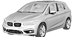 BMW F45 B12A6 Fault Code